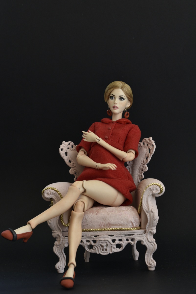 Ball Jointed Doll Twiggy Carnaby Style